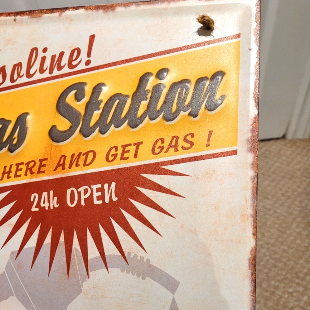 Vintage reproduction tin sign - Picture 5 of 9